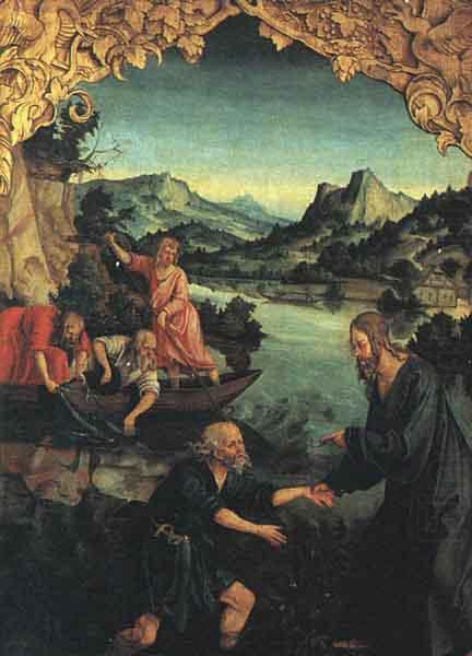 Chiamata di san pietro, Johann Baptist Seele